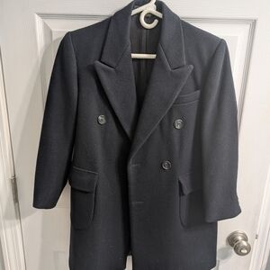 Brooks Brothers‎ Wool Black Pea Coat